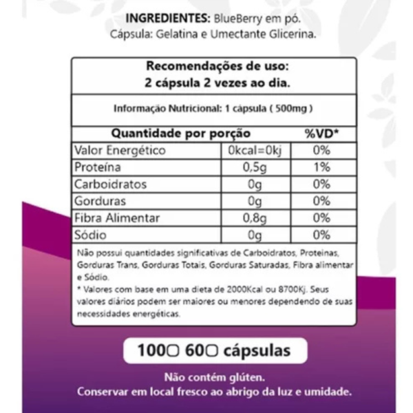 Suplemento en cápsulas de fibra, minerales y vitaminas - Imagen 2